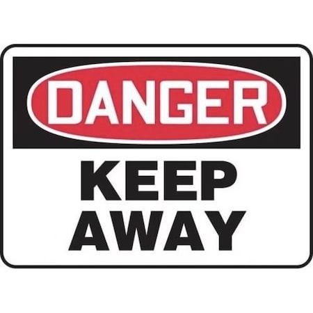 Accuform OSHA DANGER SAFETY SIGN KEEP AWAY FRMADM144VA FRMADM144VA